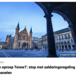 TenneT: stop met salderingsregeling