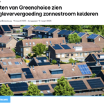2027: 66% lagere terugleverkosten bij Greenchoice